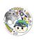 Rise and Moon Buddy Sticker