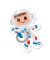Astronaut Friend Sticker