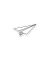 Paper Airplane Sticker