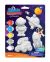 Space Explorers Plaster Magnet 4 Pack