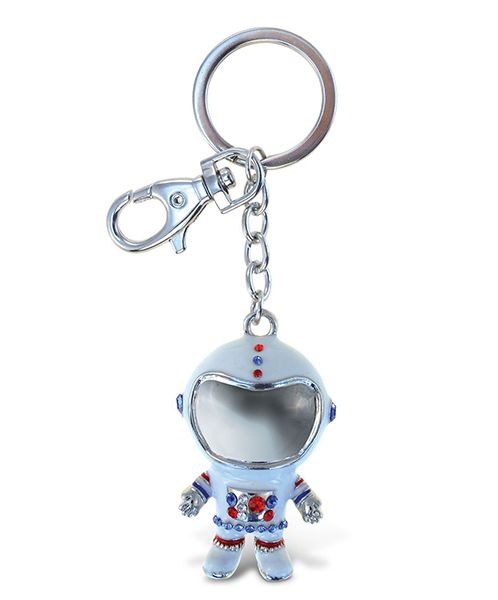 Astronaut Charm Keychain