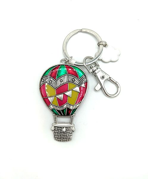 Hot air balloon keyring sale