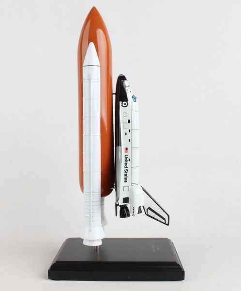 NASA Space Shuttle Atlantis Full Stack 1:200 Model