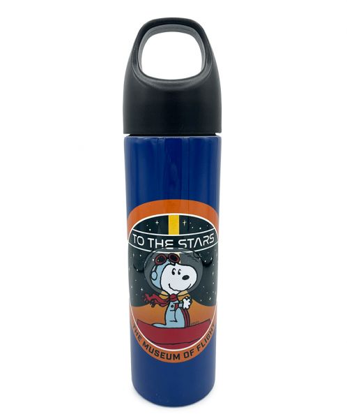 Aviator and Astronaut Blue Water Bottle