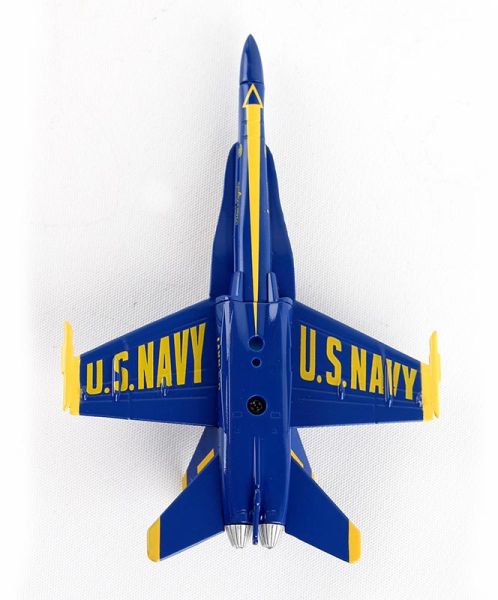 F/A-18 Hornet Blue Angel 1:150 Postage Stamp Model
