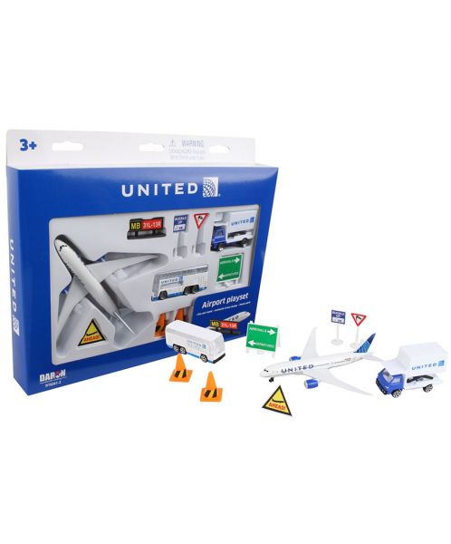 United Airlines Airport Playset