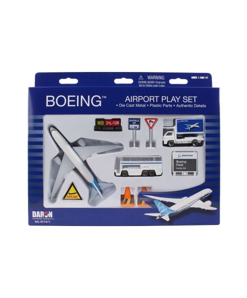 Boeing Commercial Airport Playset