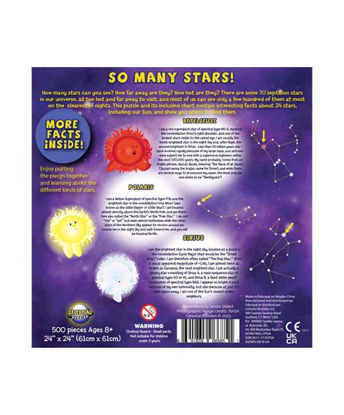So Many Stars Celestial Buddies 500 Piece Puzzle