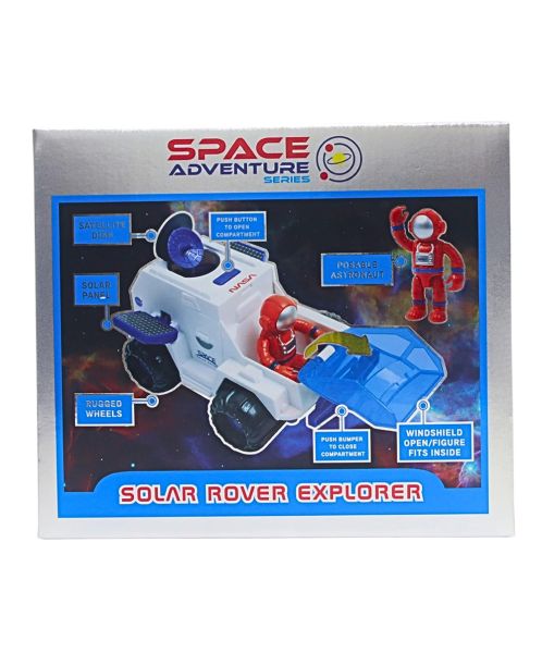 Space Adventure Solar Rover Explorer