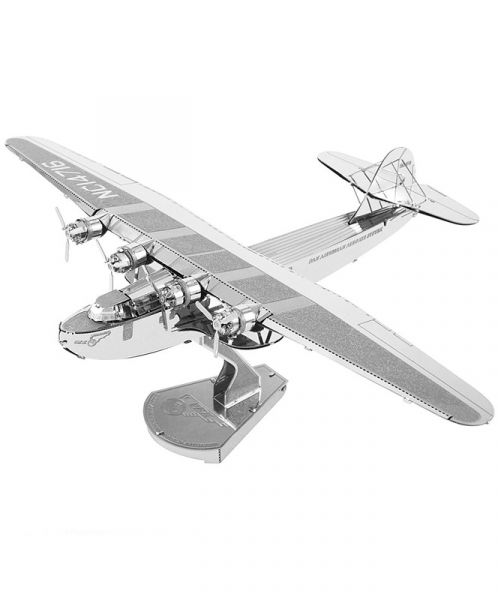 pan am metal toy plane
