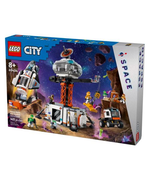 LEGO Space Base and Rocket Launchpad