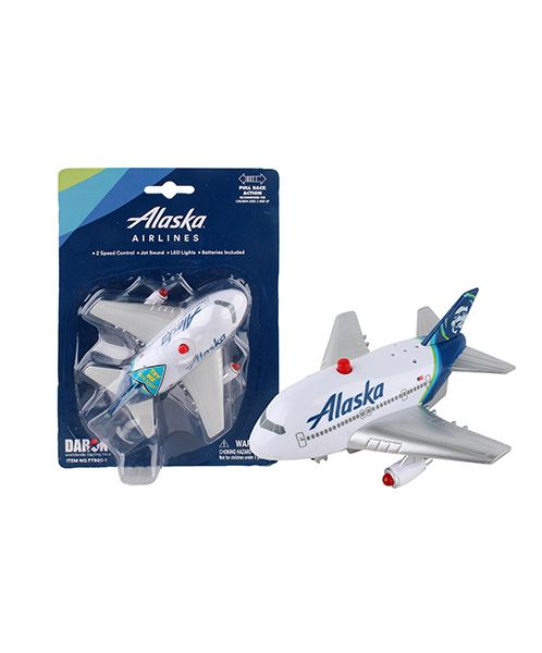 alaska airlines toy airplane