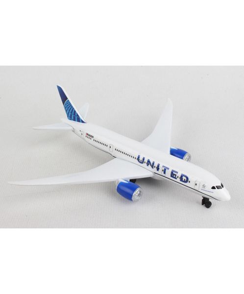 United Airlines Jet Airplane Toy