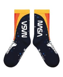 Youth NASA Space Shuttle Trail Socks