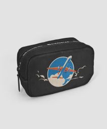 Plane Retro Sky Mini Packing Bag
