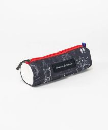 Rocketry Cylinder Zipper Bag