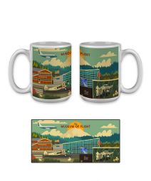 The Museum of Flight Campus 15oz White Mug