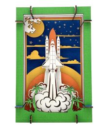 Space Shuttle Launch 3D Diorama