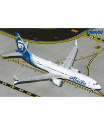 Gemini Alaska 737MAX9 REG#N708AL 1:400 Model