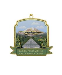 Boeing Field Home of The Museum of Flight Ornament
