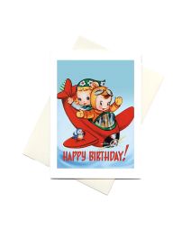 Littlest Pilots Birthday Card