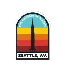 TMOF Saturn V Seattle WA Sticker