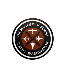 Aircraft Icons Propeller Museum of Flight Sticker