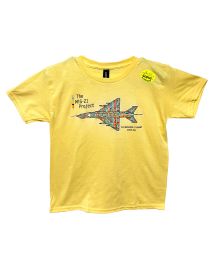 MiG-21 Project Plane Yellow Youth Tee
