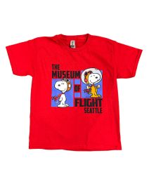 The Museum of Flight Snoopy Youth Tee