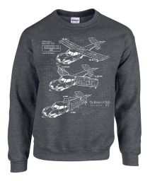 Aerocar Youth Crew Sweatshirt 