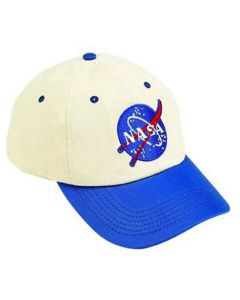 Blue and White NASA Vector Youth Cap