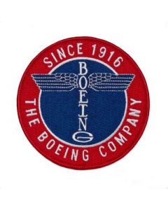 Boeing Round Vintage Logo Patch