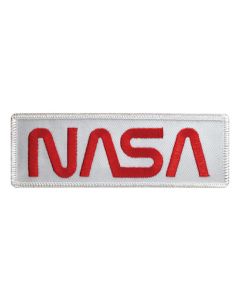 NASA Worm Logo Patch