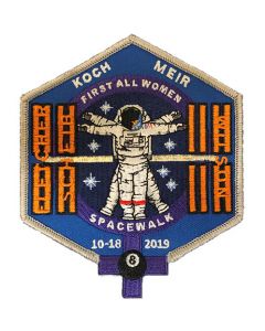 First All Woman Spacewalk Patch
