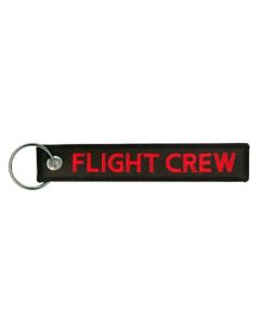 Embroidered Flight Crew Keychain