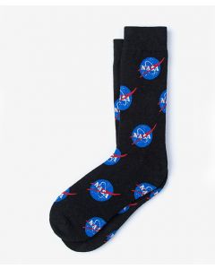Black NASA Vector Socks
