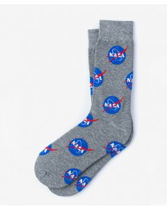 Grey NASA Vector Socks
