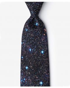 Spaced Out Stars Tie