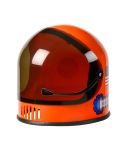 Orange Plastic Youth Astronaut Helmet