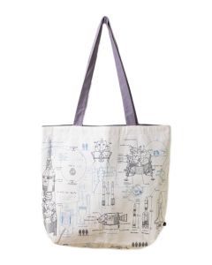 Rocketry Canvas Shoulder Tote