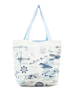 Flight Science Canvas Tote