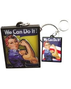 Rosie The Riveter Keychain