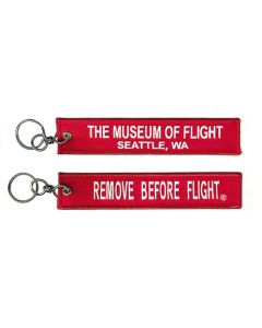 Remove Before Flight Key Ring