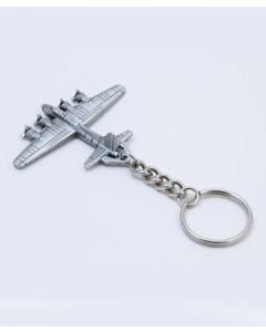 B-17 Flying Fortress Pewter Keychain