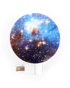 Round Galaxy Night Light