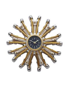 Radial Engine Wall Clock