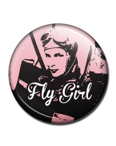 Fly Girl Fridge Magnet