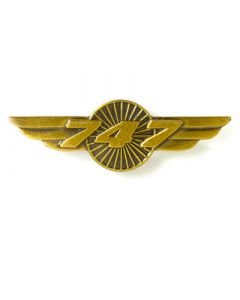 Boeing 747 Wings Pin