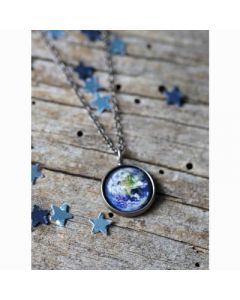 Earth Pendant Necklace
