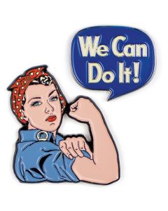 Rosie The Riveter Enamel Pin